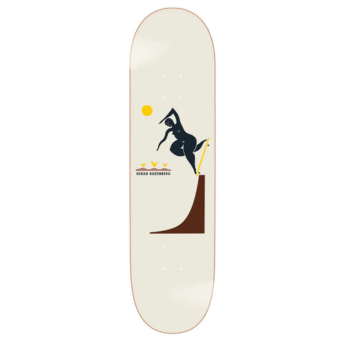 Polar Skate Co. Oskar Rozenberg BS Noseblunt Cream Deck 8.38"