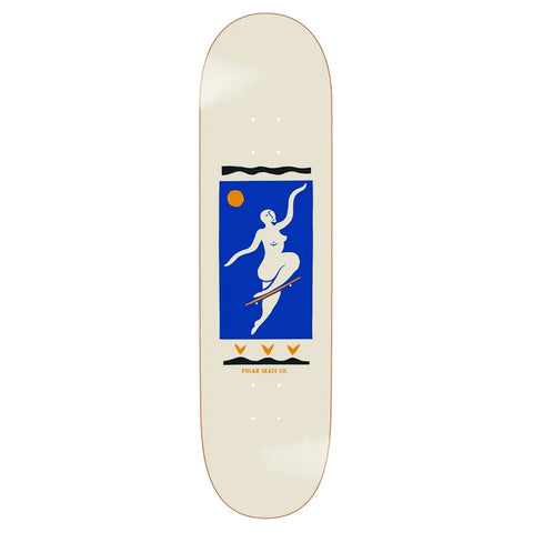 Polar Skate Co. Team No Comply Cream Deck 8.75"