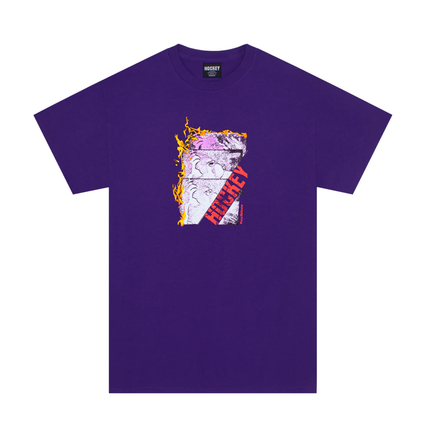 HOCKEY PRESS RELEASE TEE ~ XL