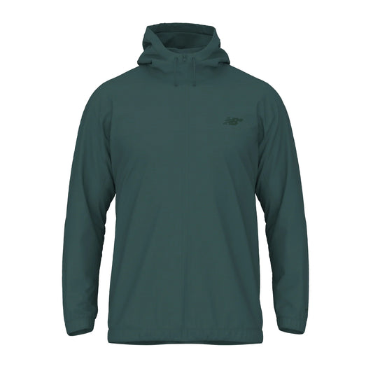New Balance Numeric Woven Full Zip Jacket (New Spruce)