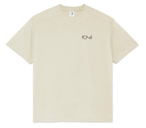 Polar Skate Co. Tee | No Complies Forever (Sand)