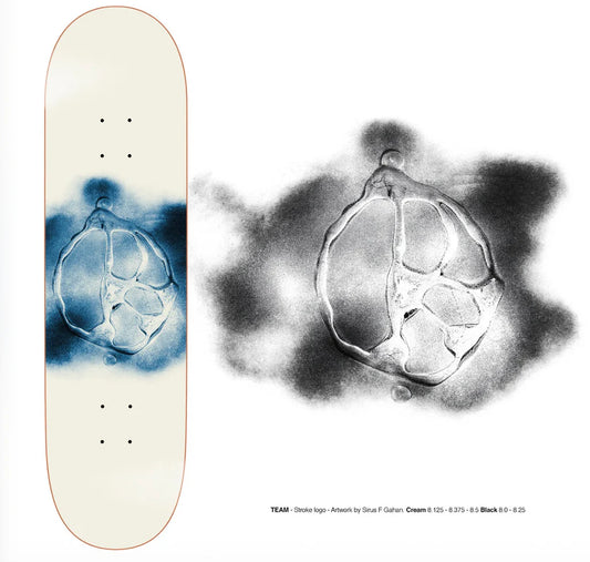 POLAR SKATE CO Team - Stroke Logo Cream - 8.5