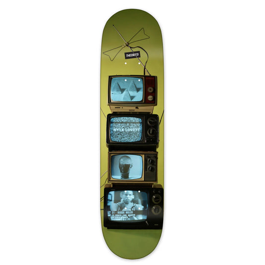 Theories Nyle Lovett CHannel 4 Skateboard Deck × 1 8.38"