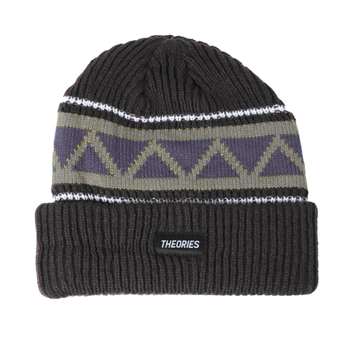 THEORIES PEAKS Beanie Charcoal