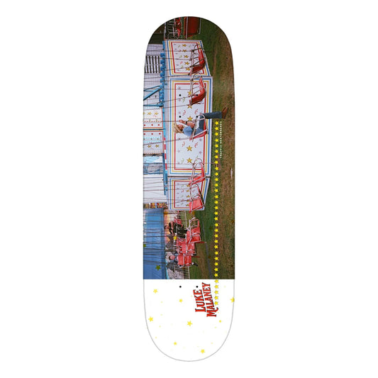 Traffic Skateboards Luke Malaney Swinger Skateboard Deck  8.38"