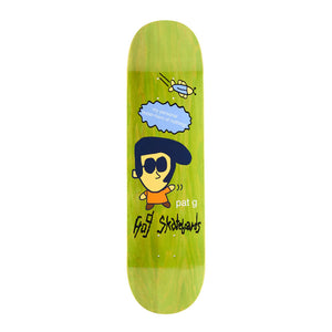 FROG SKATEBOARDS ~ Super Hero (Pat G) Board 8.25*