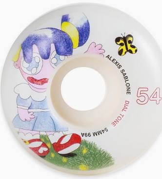 Dial Tone Wheel Co. Alexis Sablone Dragon Slay Conical 99A 54mm Wheels × 1