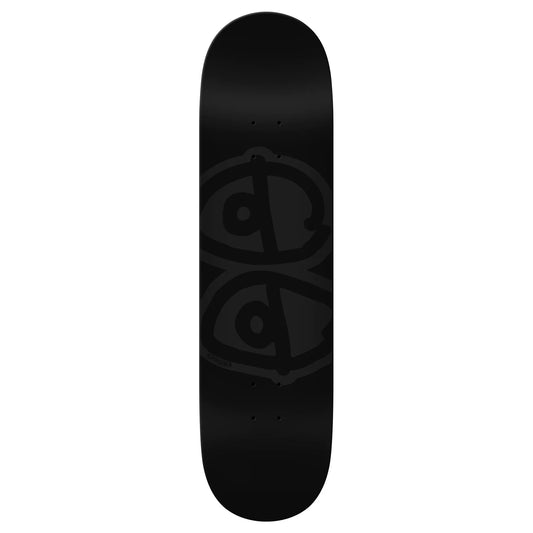 Krooked Eyes Black Deck  8.5"