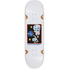 POLAR SKATE CO. OSKAR ROZENBERG - World Domination - White - Wheel Wells 8.25"