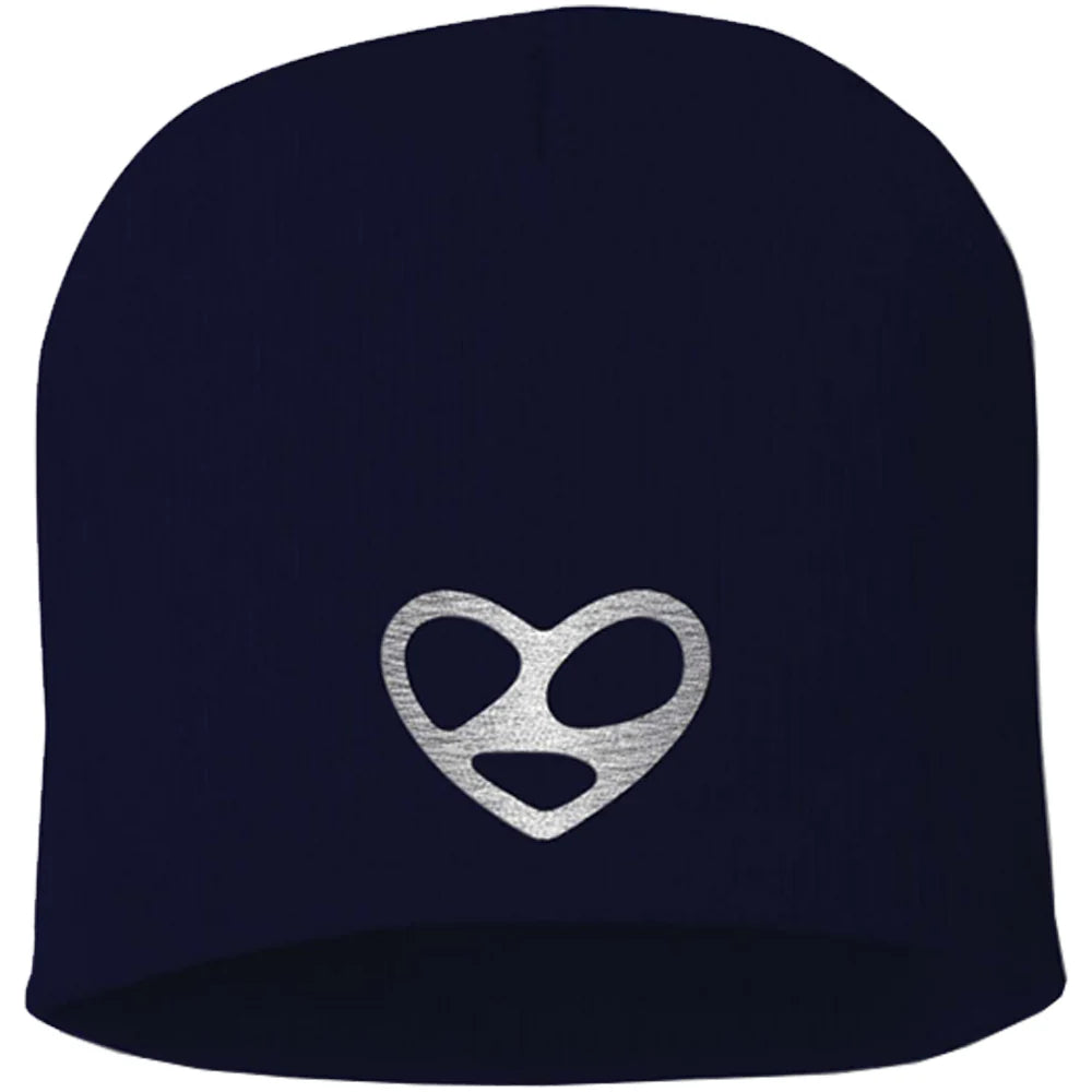 LIMOSINE ~ Heart Beanue (Navy /Silver Embroidery)