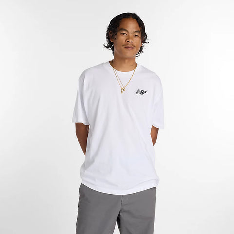 NB Numeric Small Logo T-Shirt * White *