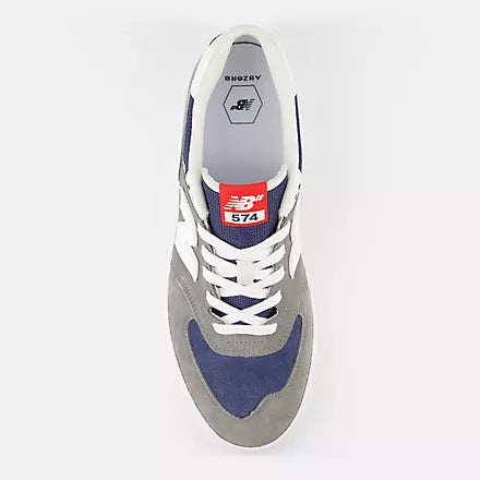 NB Numeric ~ 574 Vulc ( WHITE W/ GREY )