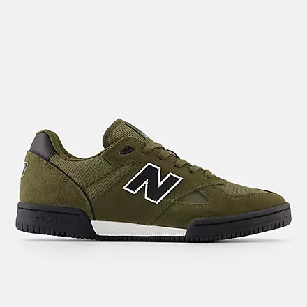NB Numeric ~ Tom Knox 600 (OLIVE W/ BLACK ) – Pastime Skateshop