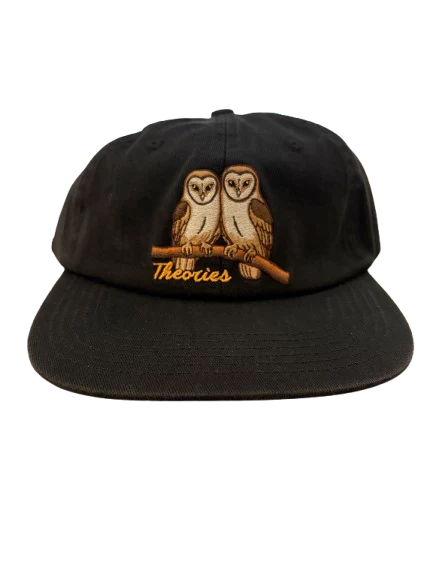 Theories ~ NOT WHAT THEY SEEM Strapback Hat (Black)