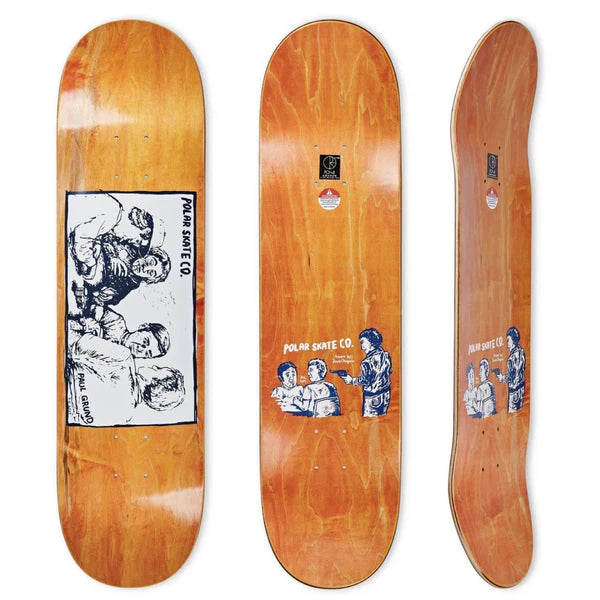 POLAR SKATE CO ~ PAUL GRUND - Cold Streak (Orange) - 8.25