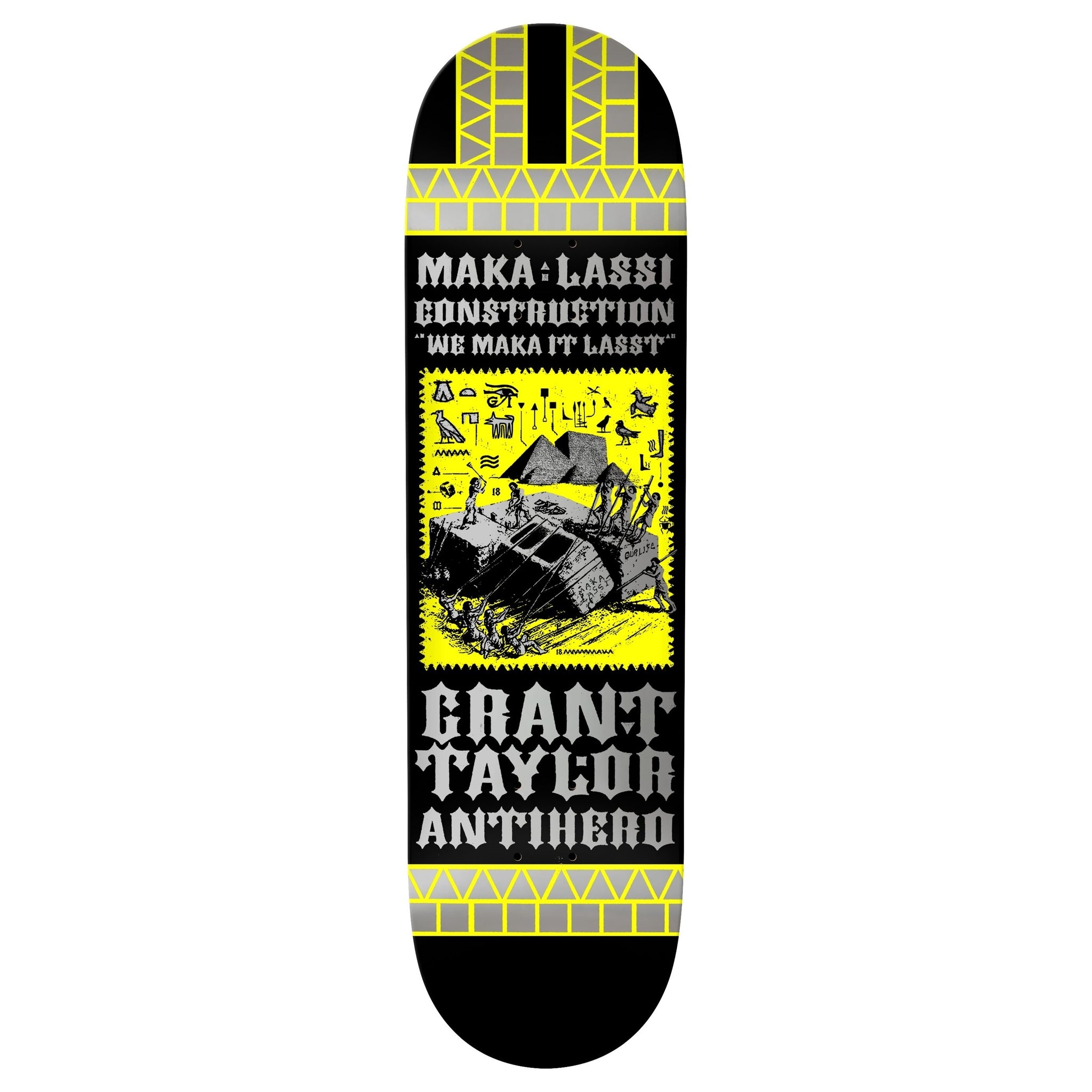 ANTI HERO TAYLOR MAKALASSI CONST. RENOVATED DECK- 8.75