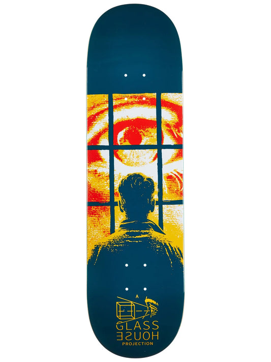 GLASS HOUSE EYE WITNESS DECK-8.75 BLUE/YEL