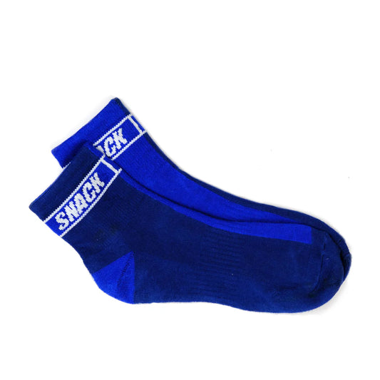 SNACK SKATEBOARDS ~ SPLIT-TECH SOCK INDIGO/NAVY